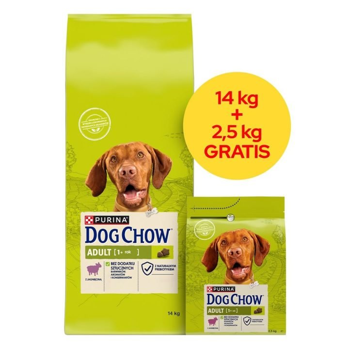 Krmivo Purina Dog Chow Adult Lamb Baránok 16,5 kg