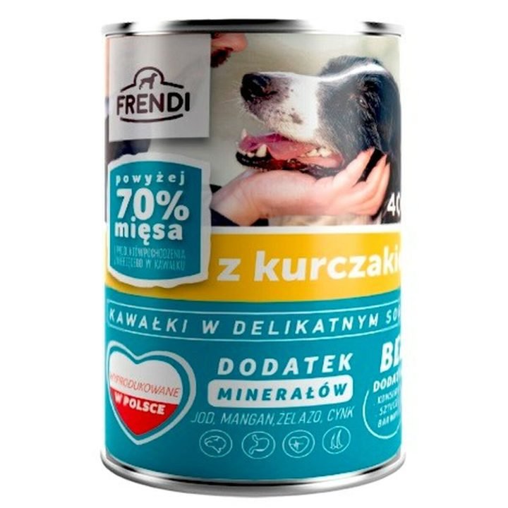 Mokré jedlo FRENDI Chicken Kurča 400 g