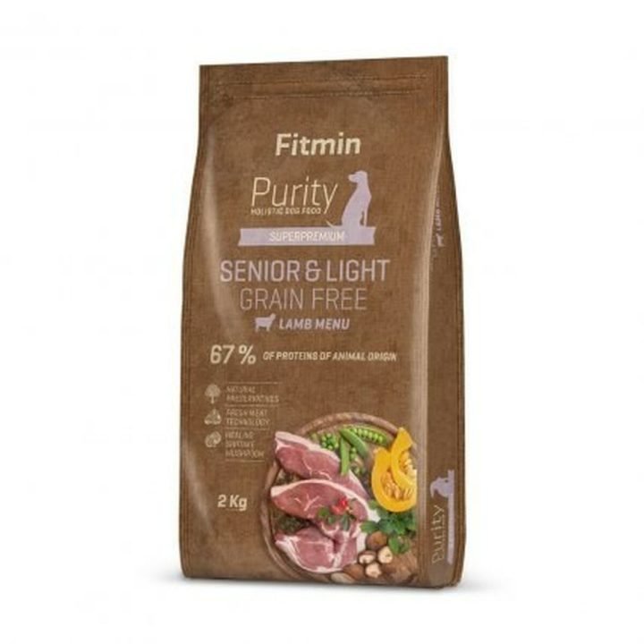 Krmivo Fitmin Purity Grain free Senior & Light Lamb Senior Baránok 2 Kg