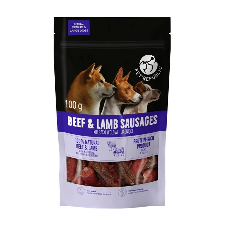 Mokré jedlo PETREPUBLIC Beef and lamb