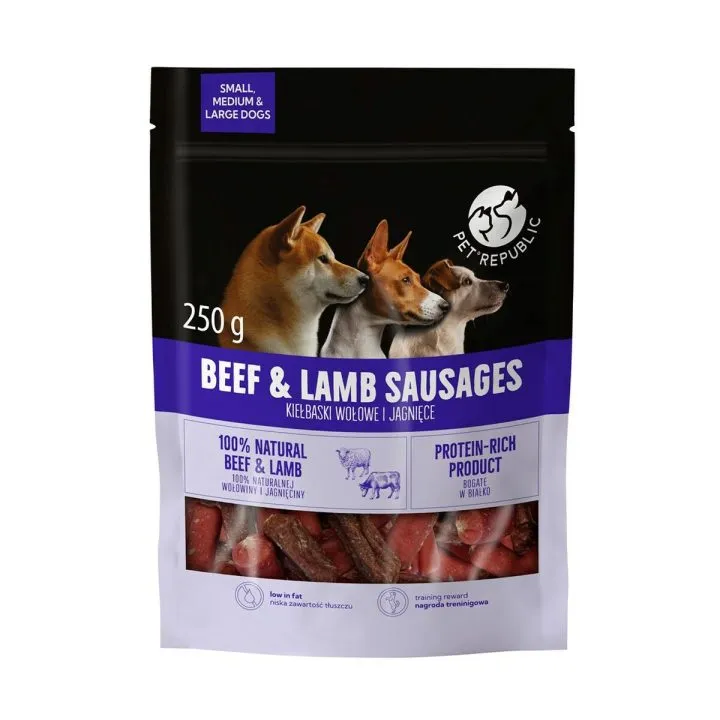 Mokré jedlo PETREPUBLIC Beef and lamb