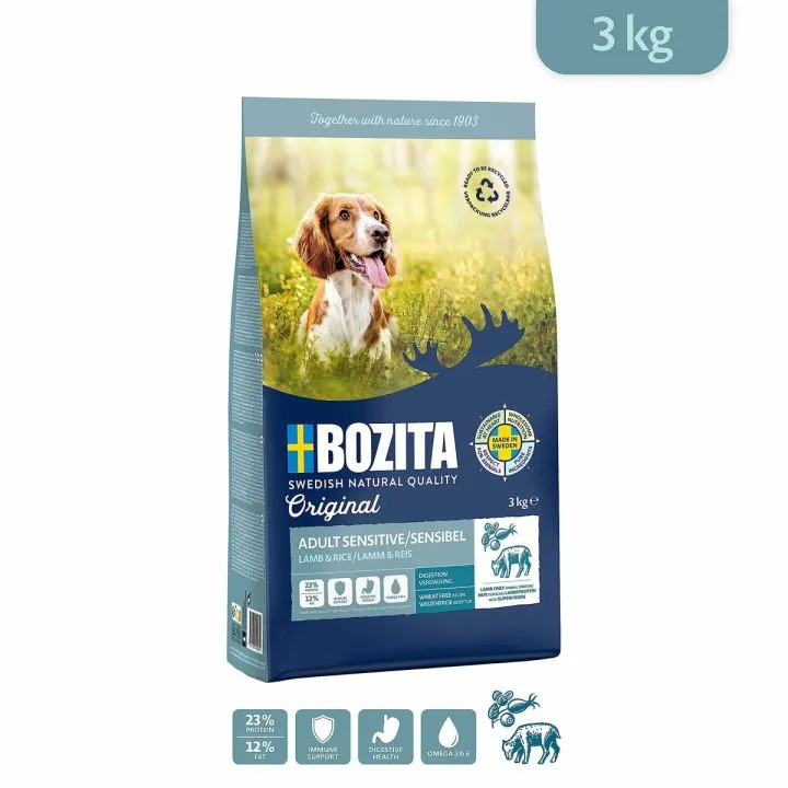 Krmivo Bozita Baránok 3 Kg