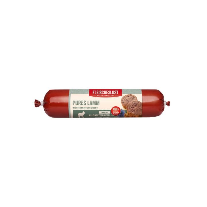 Mokré jedlo Fleischeslust 40006 Baránok 400 gr
