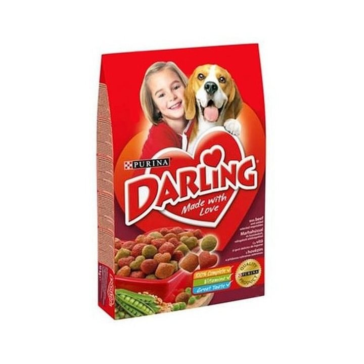 Krmivo Purina Darling Dospelý Kurča Teľacie mäso