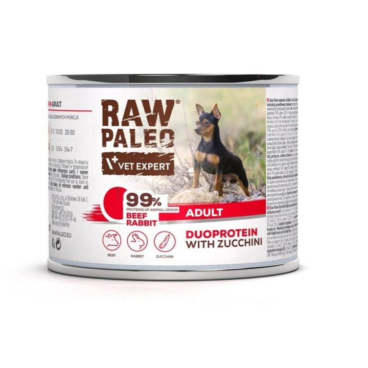 Mokré jedlo VETEXPERT RAW PALEO Hovädzie mäso