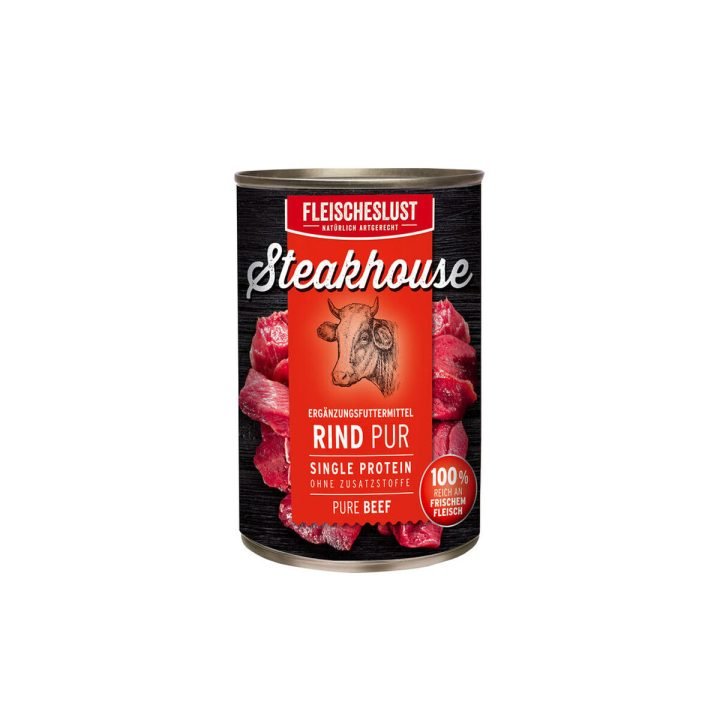 Mokré jedlo Fleischeslust Pure 800 gr Teľacie mäso