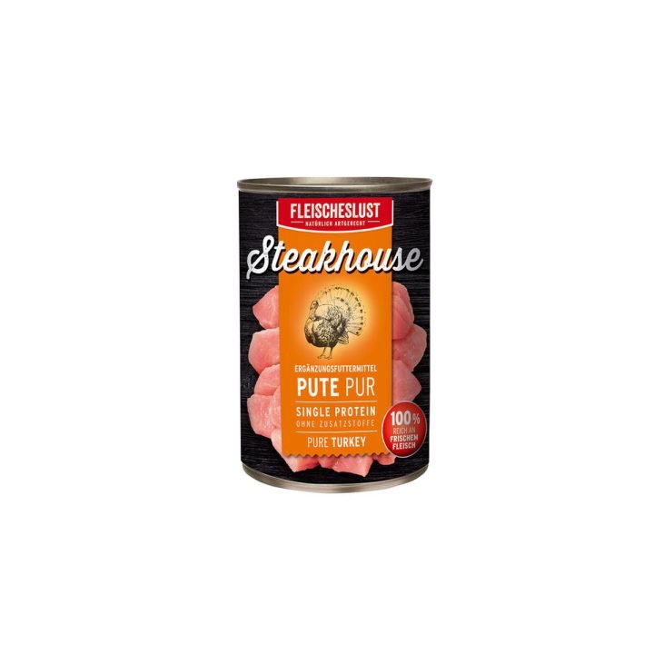 Mokré jedlo Fleischeslust Pure 400 gr Páv