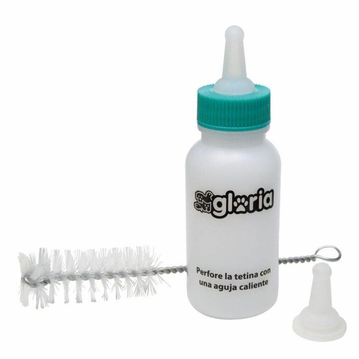 Dojčenská fľaša Gloria Biela 50 ml Malé zvieratá Šteniatka