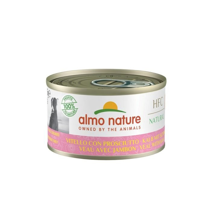 Mokré jedlo Almo Nature Šunka Teľacie mäso 95 g
