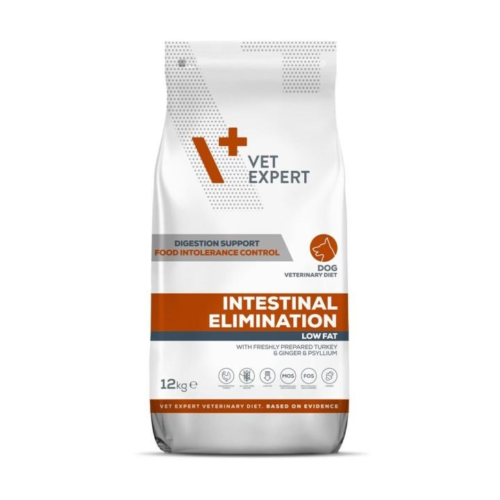 Krmivo VETEXPERT Intestinal Elimination Dog Páv 12 kg