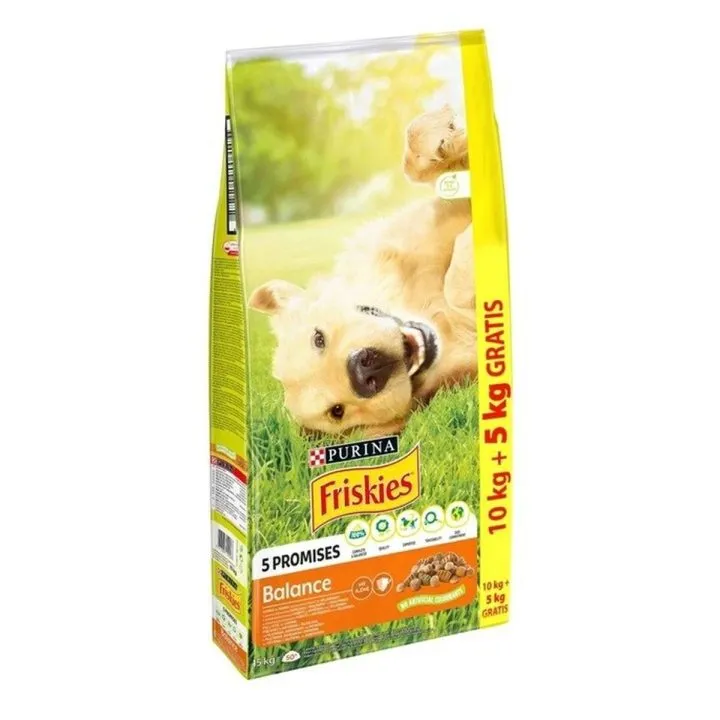 Krmivo Purina Friskies Balance Chicken with vegetables Kurča 15 kg