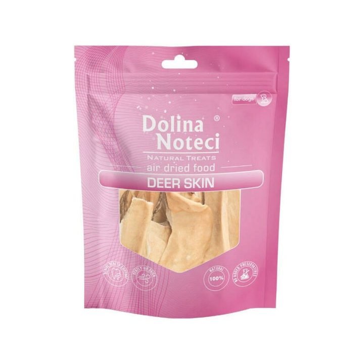 Maškrty pre psov Dolina Noteci Deer skin Jeleň 100 g