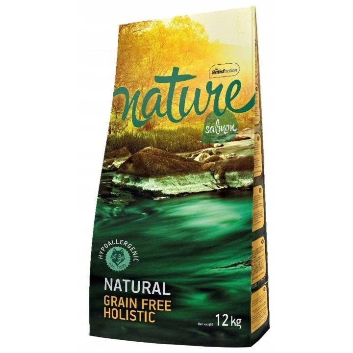 Krmivo Nature Grain Free Holistic Salmón Lososová 12 kg