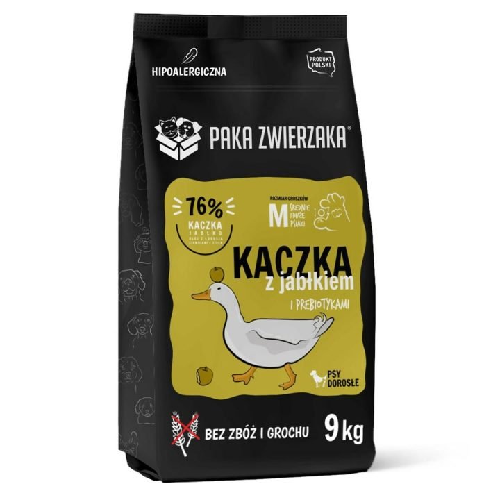 Krmivo Paka Zwierzaka Duck with apple Kačica