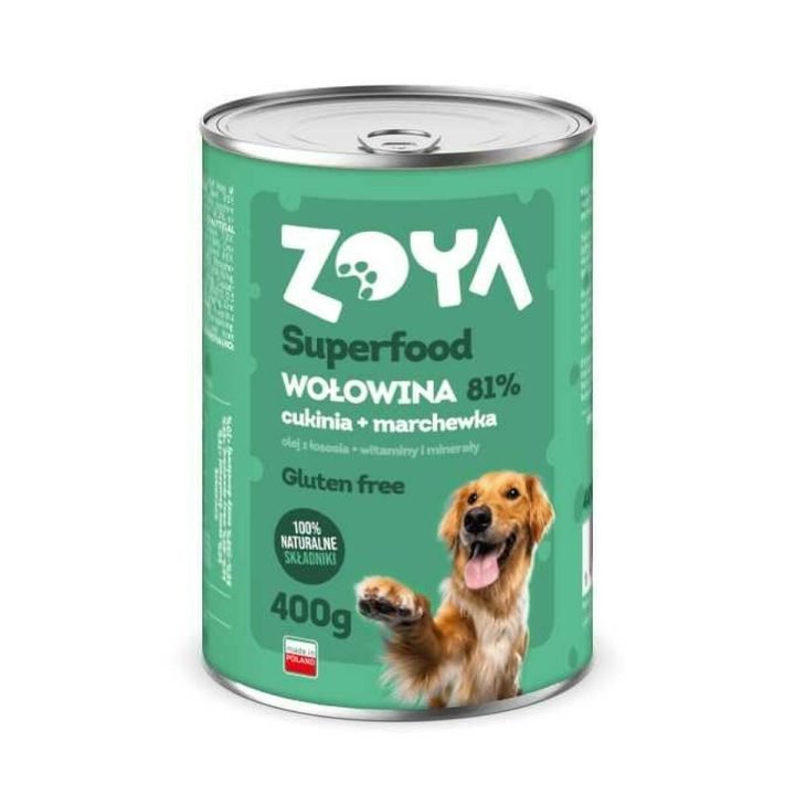 Mokré jedlo Zoya Superfood Beef Hovädzie mäso 400 g
