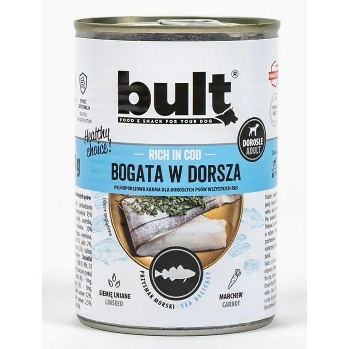 Mokré jedlo Bult Rich in cod Treska