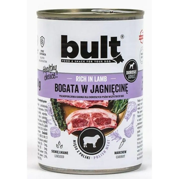 Mokré jedlo Bult Rich in lamb Baránok