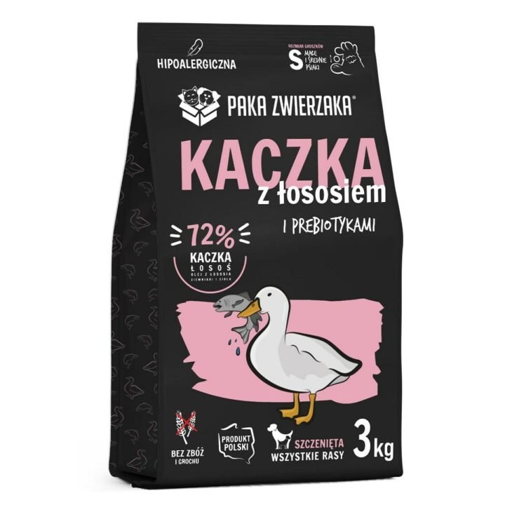 Krmivo Paka Zwierzaka Puppy Duck Kačica