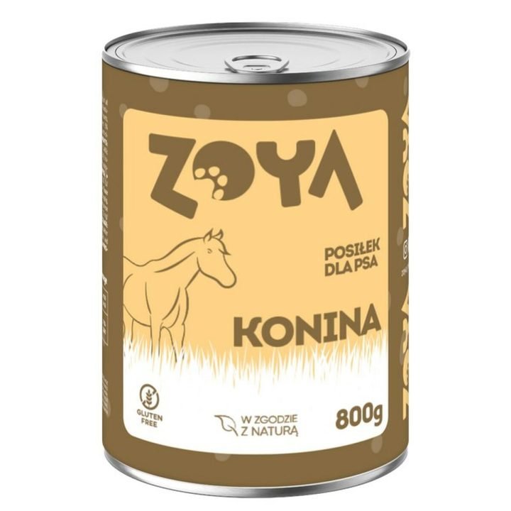 Mokré jedlo Zoya Horse 800 g
