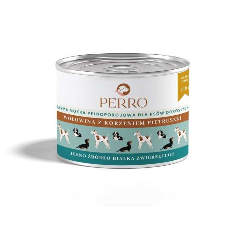 Mokré jedlo PERRO Hovädzie mäso 410 g