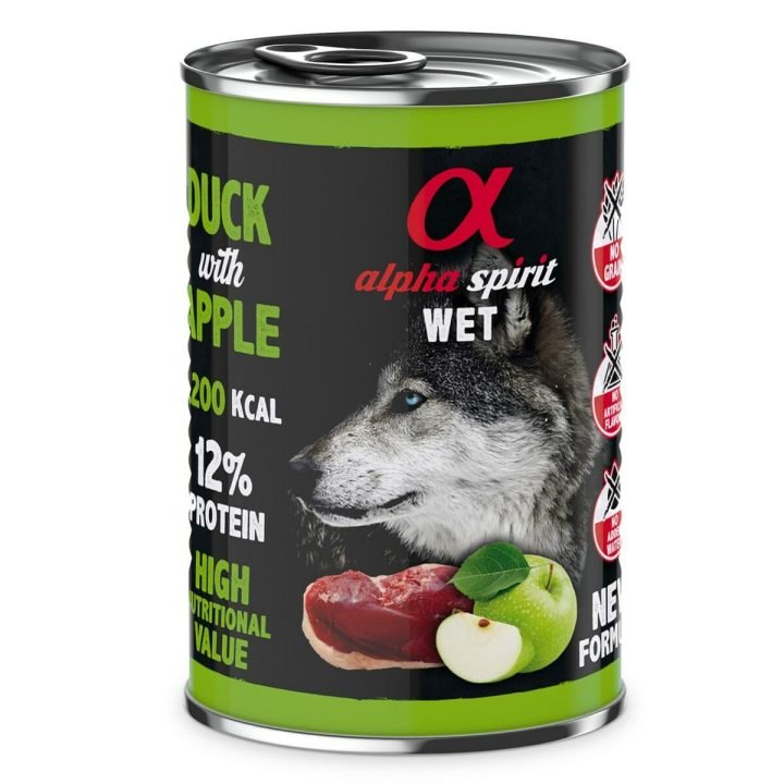 Mokré jedlo Alpha Spirit ALPHA SPIRIT WET Kačica 400 g