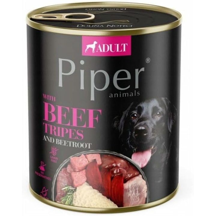 Mokré jedlo Dolina Noteci Piper Animals Býk 800 g