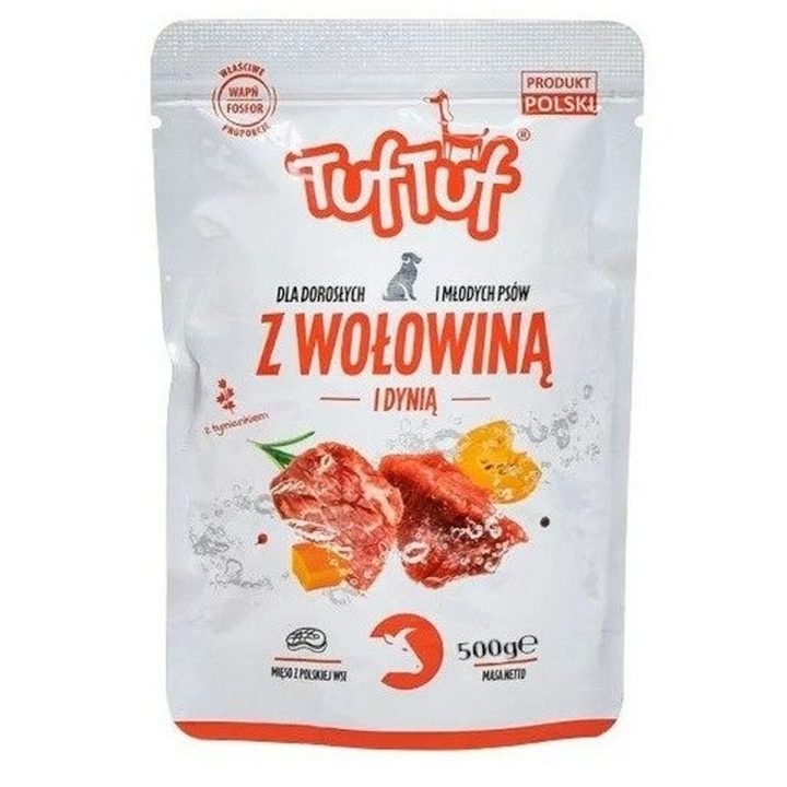 Mokré jedlo Tuftuf Hovädzie mäso