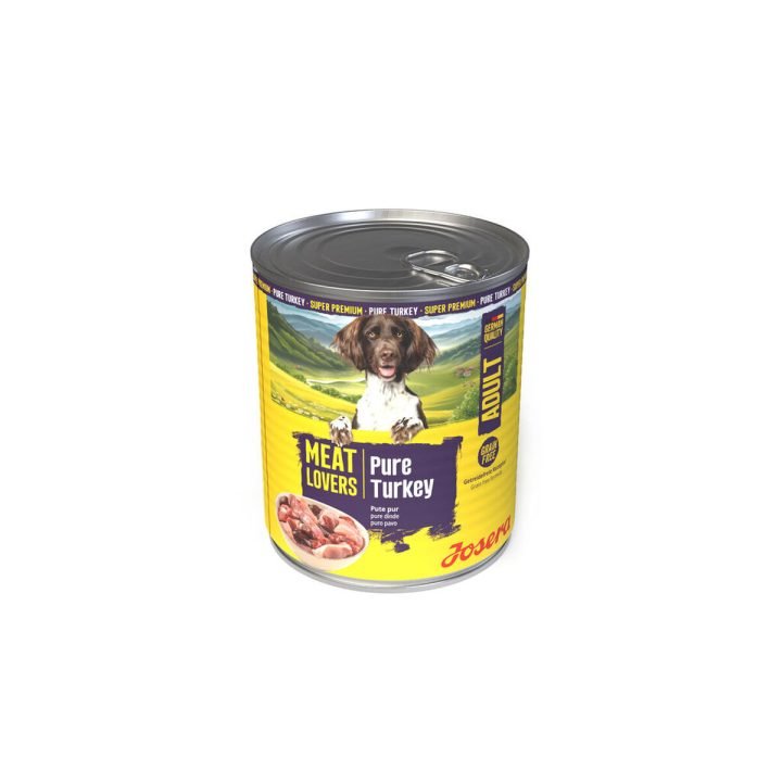Mokré jedlo Josera Adult Pure Páv 800 g