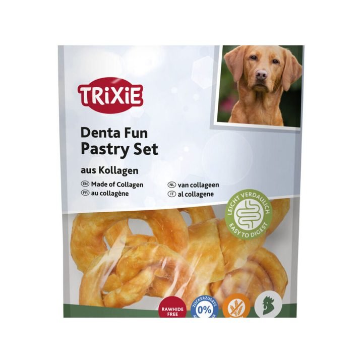 Maškrta na starostlivosť o zuby Trixie Denta Fun Pastry 100 g