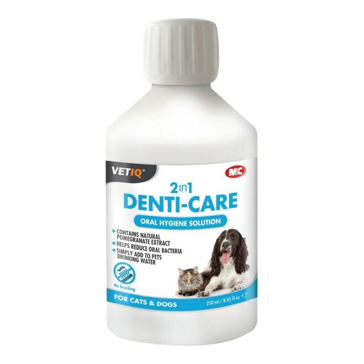 Čistiaca tekutina Planet Line 2 in 1 250 ml Ochrana úst Mačiek pes