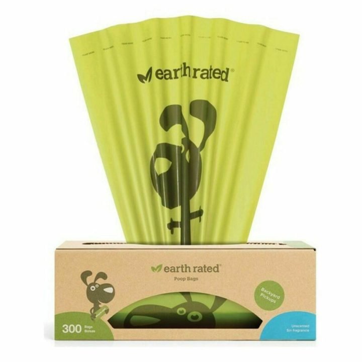 Zásobník na sáčky pre domáce zvieratá Earth Rated UNSCENTBIO300 Papier Plastické (300 uds)