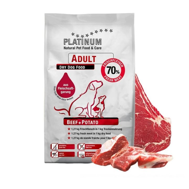 Krmivo Platinum                                 15 kg Dospelý Teľacie mäso