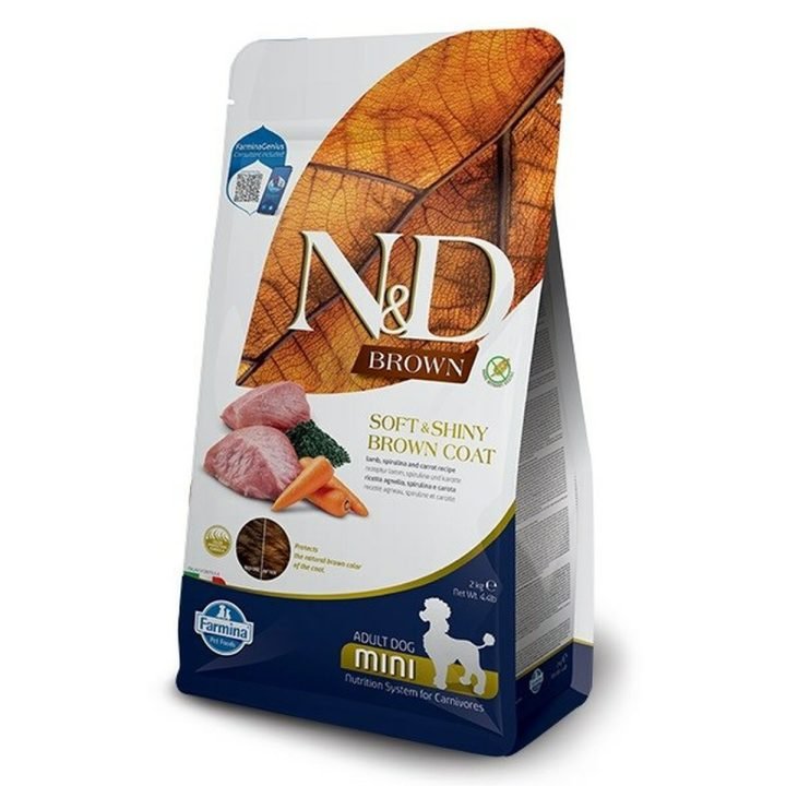 Krmivo Farmina N&D Dospelý Baránok Spirulina