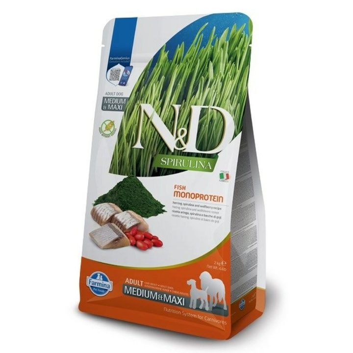Krmivo Farmina N&D Spirulina Dospelý 2 Kg