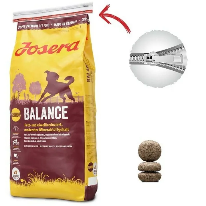 Krmivo Josera Balance Senior Kurča Kukurica Vtáky 15 kg