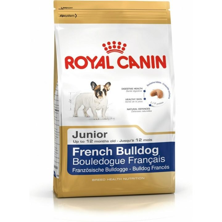 Krmivo Royal Canin French Bulldog Junior Šteňa/junior Kurča Mäso Rastlinný Vtáky 1 kg