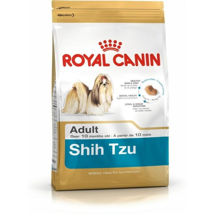 Krmivo Royal Canin Shih Tzu Dospelý Kurča Ryža Vtáky