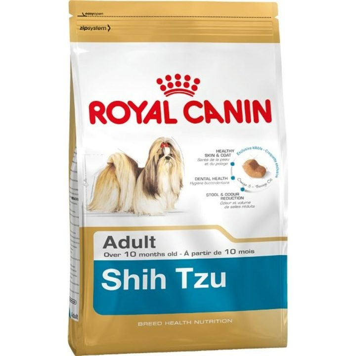 Krmivo Royal Canin Shih Tzu Dospelý Kurča Ryža Vtáky