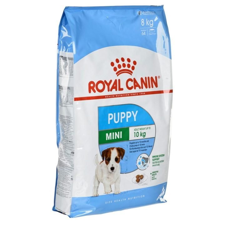 Krmivo Royal Canin Mini Puppy Šteňa/junior Kurča Ryža Vtáky