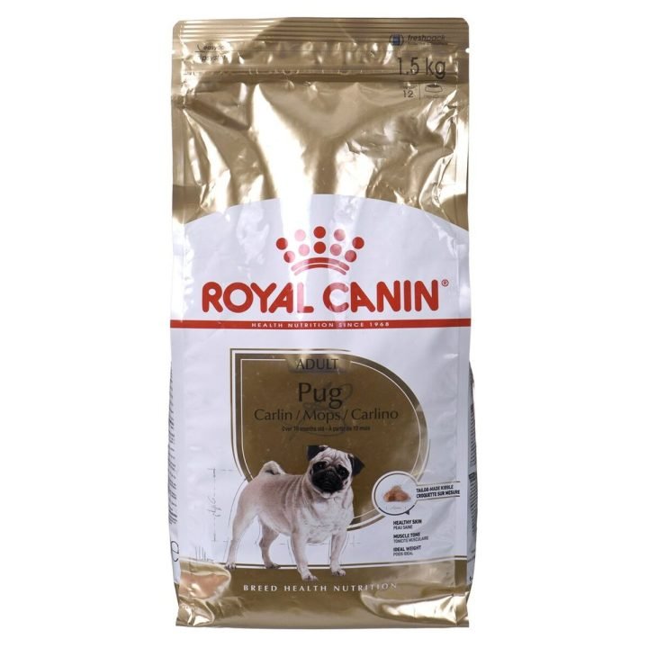 Krmivo Royal Canin Pug Dospelý Vtáky 1,5 Kg