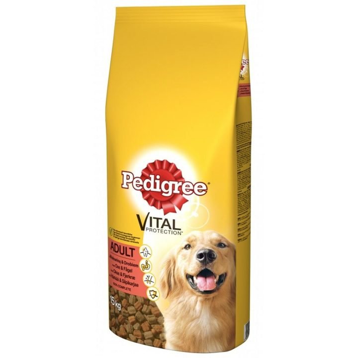 Krmivo Pedigree Vital Dospelý Kurča Teľacie mäso 15 kg