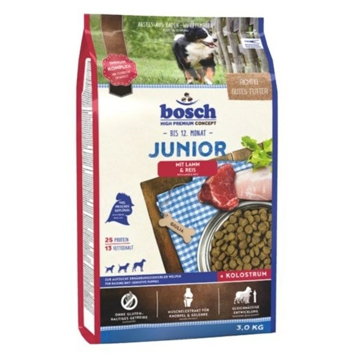 Krmivo BOSCH Šteňa/junior Baránok Ryža