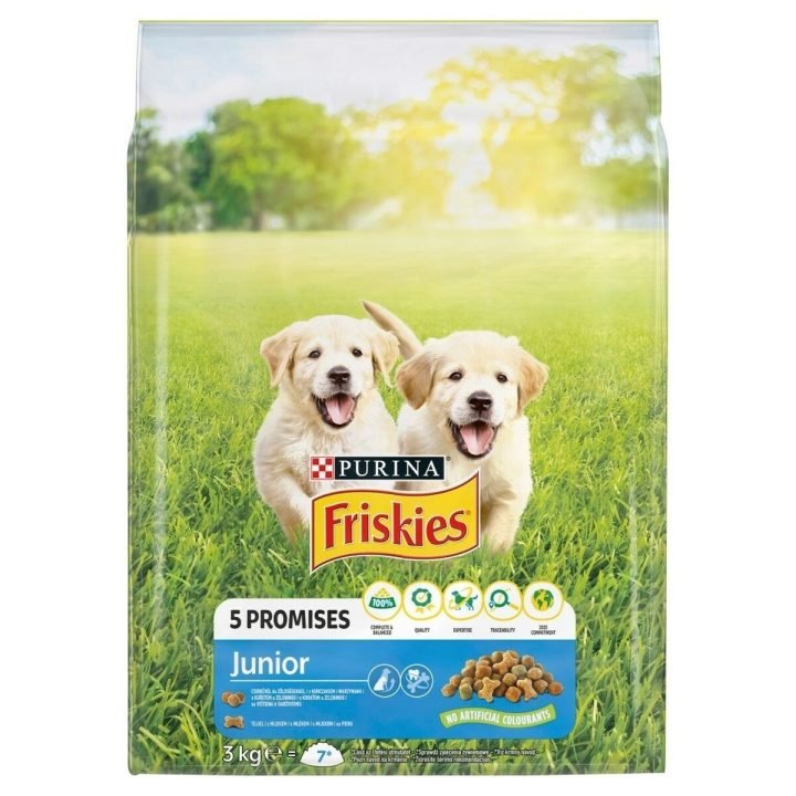 Krmivo Purina Friskies Junior Šteňa/junior Kurča