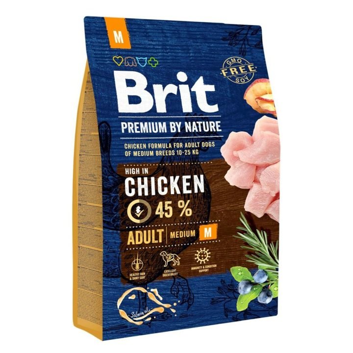 Krmivo Brit Premium by Nature Adult Dospelý Kurča