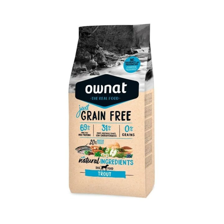 Krmivo Ownat Grain Free Dospelý Ryby 14 Kg