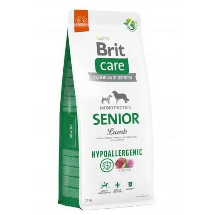 Krmivo Brit Care Hypoallergenic Senior Senior Baránok Ryža 12 kg