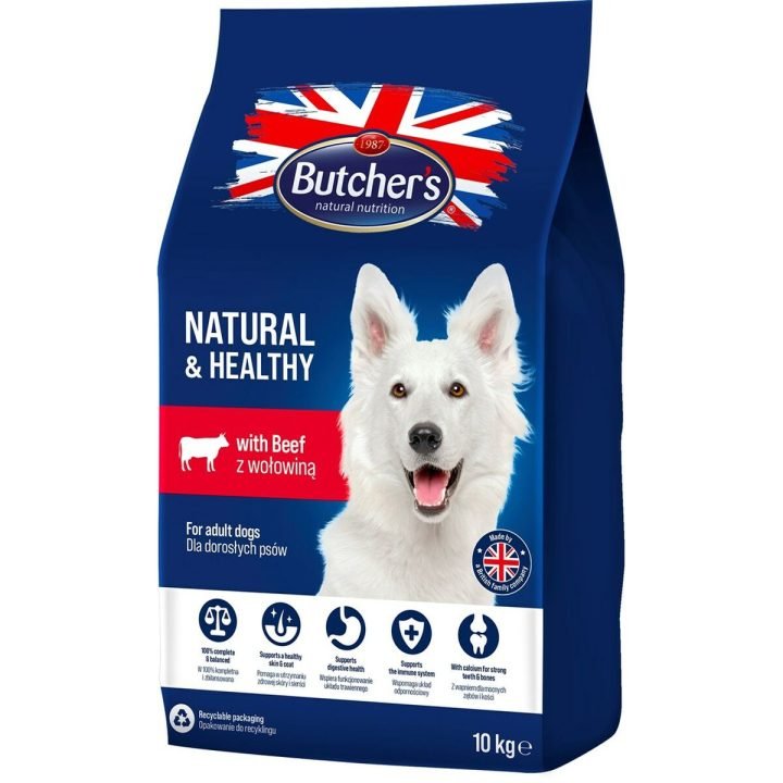 Krmivo Butcher's Natural Healthy Dospelý Teľacie mäso