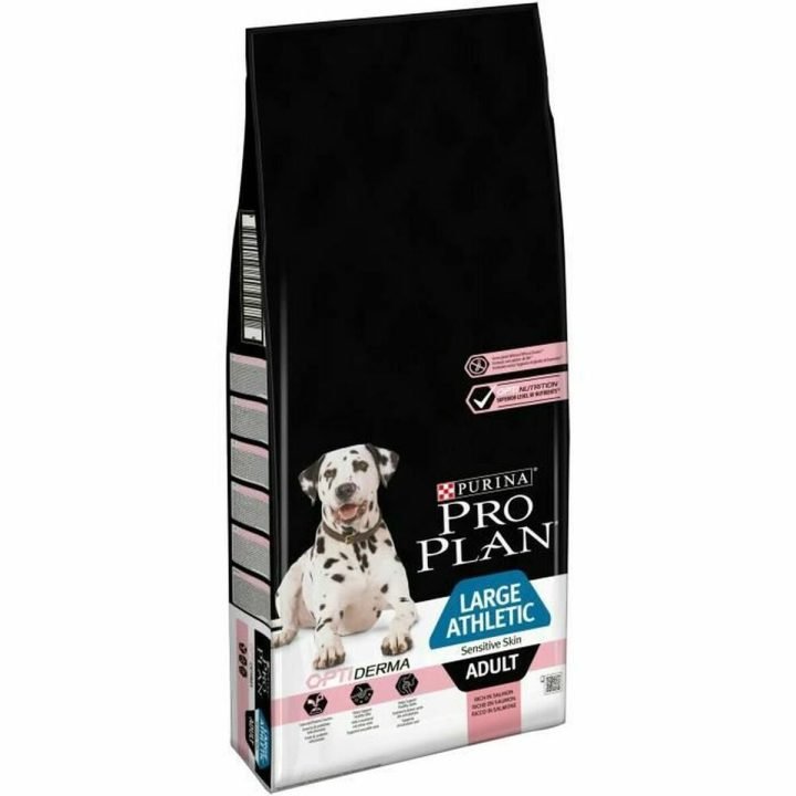 Krmivo Purina Sensitive Skin Large Athletic Dospelý Lososová Ryby 14 Kg