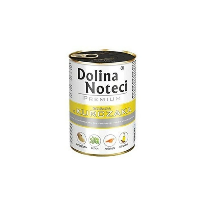 Mokré jedlo Dolina Noteci Premium Kurča Teľacie mäso Prasa
