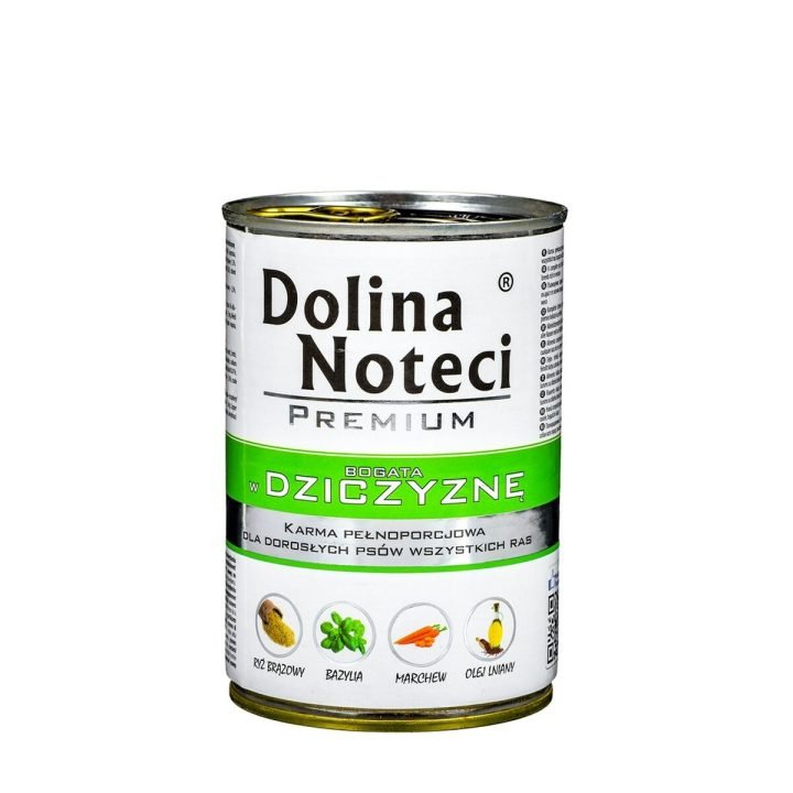 Mokré jedlo Dolina Noteci Premium Mäso Diviak